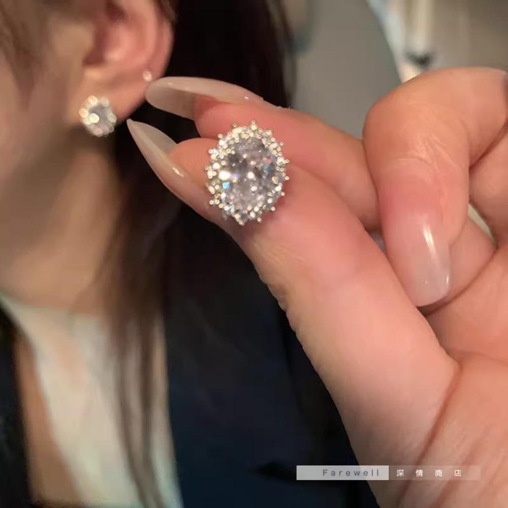 Long Fringed Earrings Feel Exaggerated Temperament Long Stud Earrings Birthday Dinner Earrings Earrings