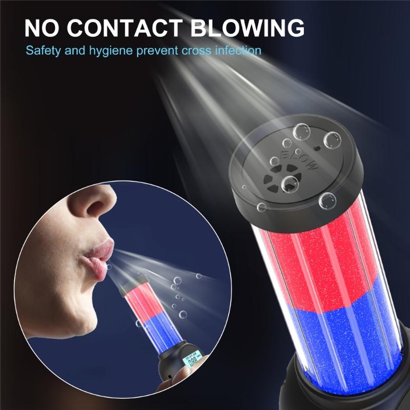 Digital Breathalyzer Tester with Large Screen Flashlight Meter Portable Quick Response Testing Meter