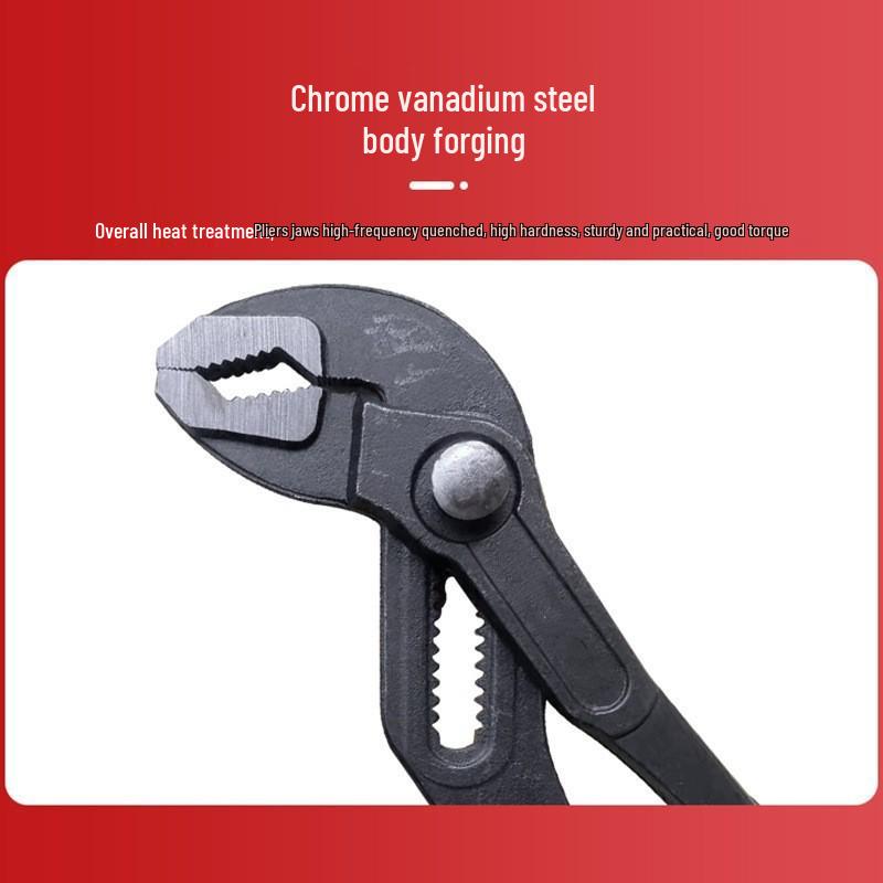 Verstelbare Multifunctionele Waterpomptang & Pijptang - Veelzijdig Verstelbaar Griptang Gereedschap