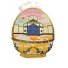 Jiangsu Tourist Magnet: Nanjing & Suzhou Souvenirs - Flower Basket Metal Fridge Magnet