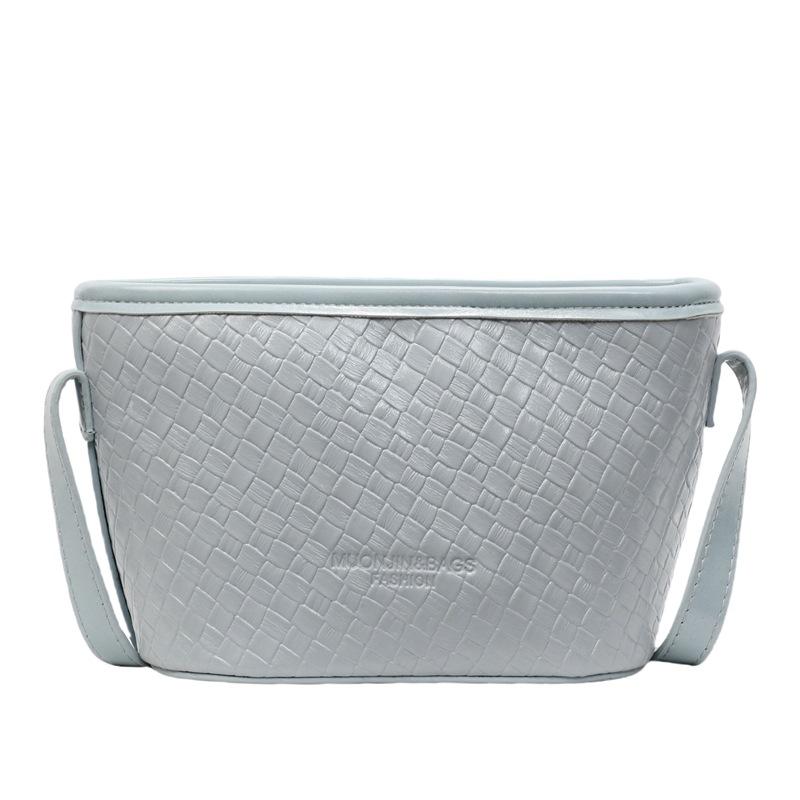 Niche Soft Leather Woven Pattern Armpit Bag Women's New Trend Fashion Versatile Commuter Shoulder Messenger Bag