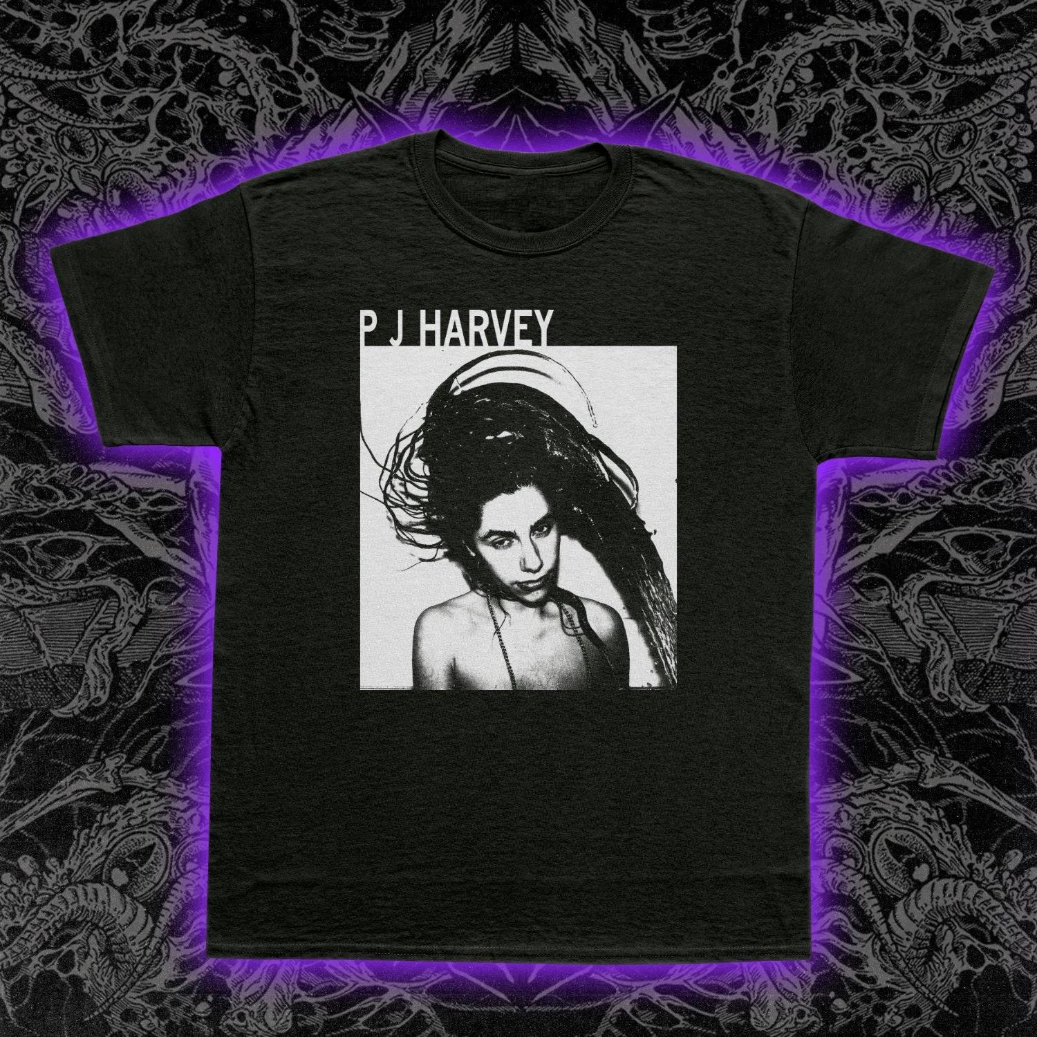 PJ Harvey Rid of Me T-Shirt 90s Grunge Alternative Rock Music Tee S-5XL XS