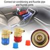 Pair of R134a Car Air Condition Fluoride Joints Quick Couplers Connectors for Refrigerant R134a
