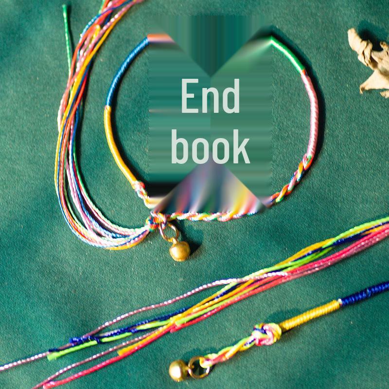 Handmade Five-Color Dragon Boat Festival Bracelet with Golden Bell - May Festival Ornament Gift