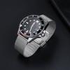 Pasek ze stali nierdzewnej Milanese o grubości 0,6 mm, 8/10/12/13/14/15/16/17/18/19/20/22/24 mm, wymienny pasek do zegarka z siatki metalowej