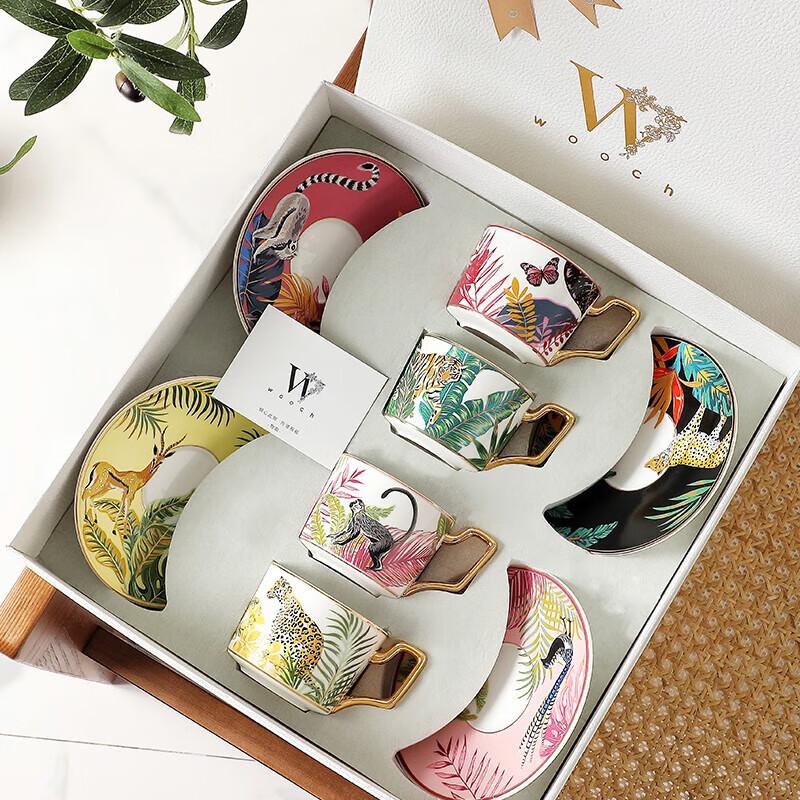 WOOCH Rain Forest Secret Four-Cup Gift Set