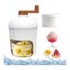 Shaved Ice Machine, Manual, with Ice Cup, Fluffy Smoothie, Portable, Easy To Use, Removable and Washable, No Batteries Required, Small Size,