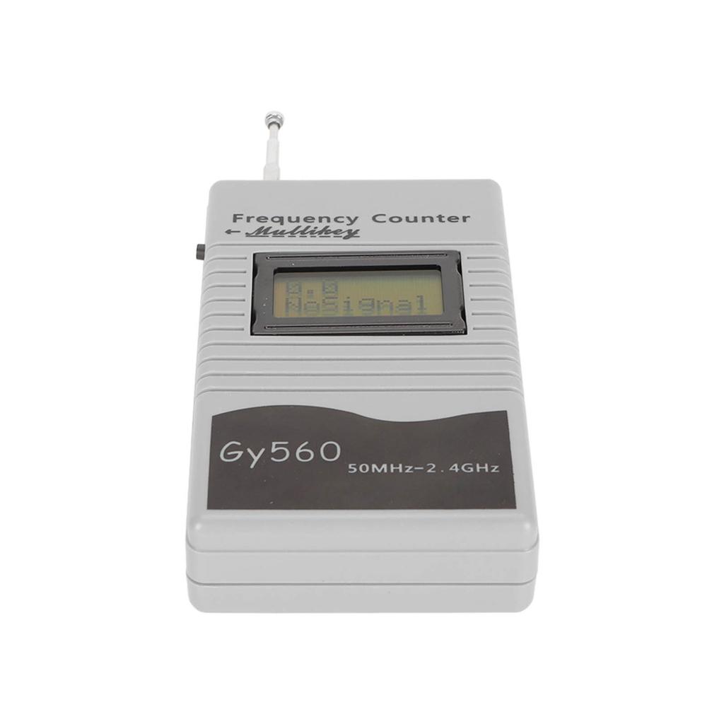 Mini Gooit GY560 Radio Frequency Counter 50Mhz‑2.4Ghz Portable Frequency Counter Radio Frequency Mea