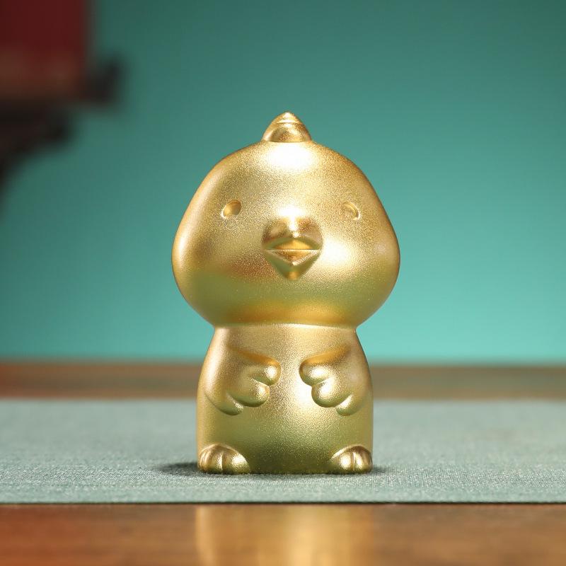 Brass Chinese Zodiac Figurines Gift Set: Rat, Ox, Tiger, Rabbit, Dragon, Snake, Horse, Sheep, Monkey, Rooster, Dog, Pig