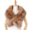 Ladies Fashion New Imitation Fox Fur Shawl Fur Collar Fur Scarf Warm Shawl Fur Collar