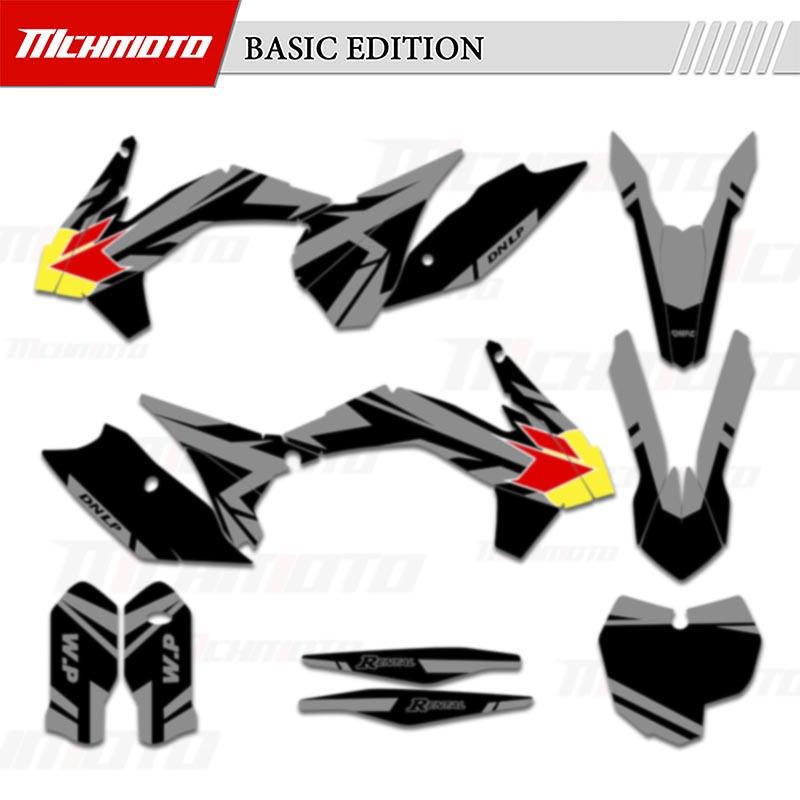 MCHMFG For KTM SX SXF 2007-2025 EXC XCW 2008-2026 Team Motorcycle Graphics Background Decals Sticker Kits