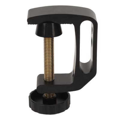 Fotografie C-Klammer Aluminiumlegierung Tischhalterung Halter C-Klammer mit 1/4-Zoll und 3/8-Zoll Gewindeloch für Tisch