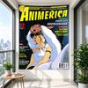 Animerica Magazine Princess Mononoke San Manga Cover Art Print