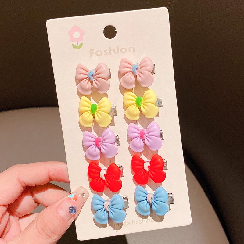 Infant Cartoon Hair Clips for Girls - Cute, Small Hairpins