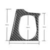 For BMW 3 Series GT F30 F34 2013-2017 Accessories Carbon Fiber Car Start Stop Frame Ignition Switch Button Trim Frame Stickers