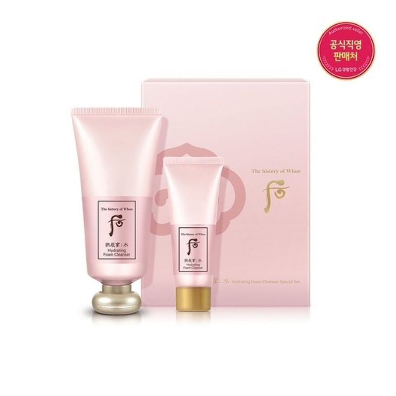 whoo resonance fragrance soo suyeon набор пенки для умывания FREE