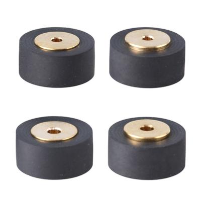 Rouleau de pression en caoutchouc pour ruban de pression en cuivre pour application d'enregistrement professionnel 14,2 x 7 x 6,5/14,2 x 8 x 6,5 2,0/2,5