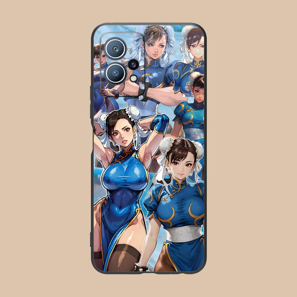 Street Fighter Chunli Phone Case for Huawei P60 P50 P40 P30 P20 P10 P9 P8 Pro Lite Plus Colorful Printing Cover Cellphones Cover