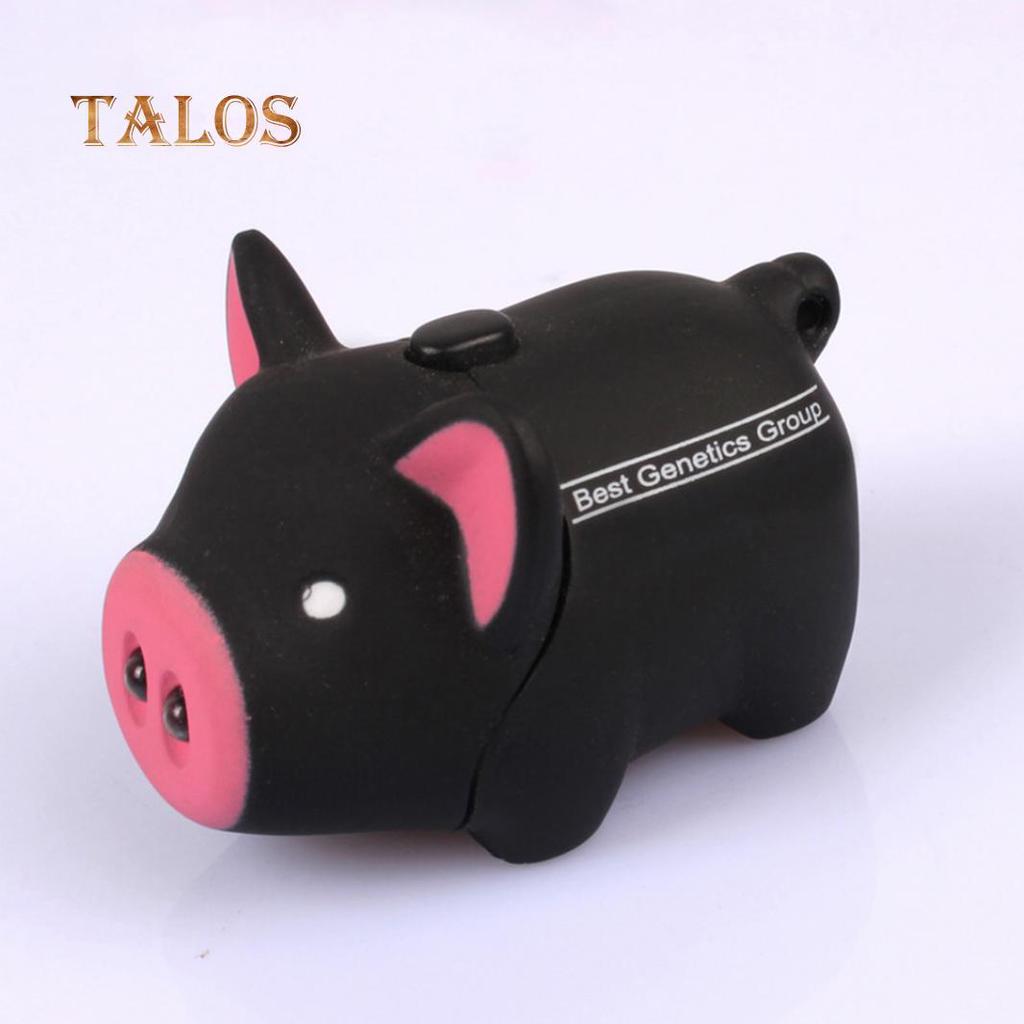 Cute Pig Style LED Light Sound Key Chain Keyring Car Bag Pendant Decoration Gift Suspension Trinket