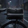Mountainbike Hinterradtasche Große Kapazität Gepäckträgertasche Wasserabweisender Kofferraum für Radfahrer,