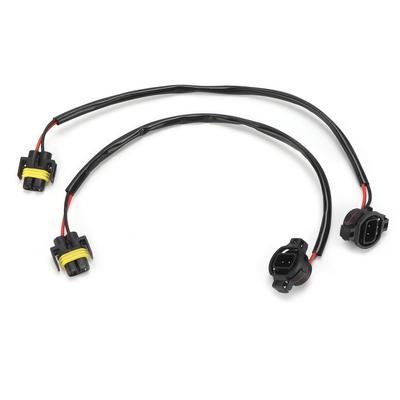 H16 5202 Male To H11 Female Pigtail Socket Headlight Fog Light Replacement for Wrangler JK JL
