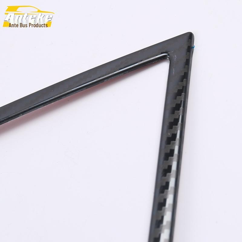 Fits 18 Kodiaq Models: Audio Bright Ring & Door Speaker Protective Stainless Steel Cover.