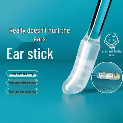 Earwax Cleaning Cotton Swab Scoop Stick for Adults