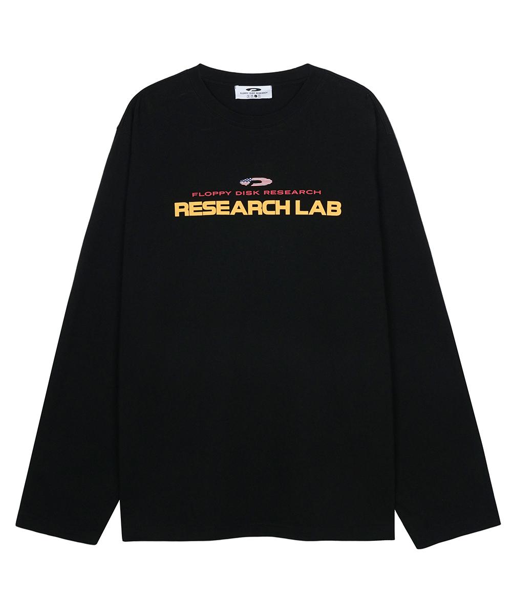 Fdr Usa Research Lab Logo Long Sleeve Black S