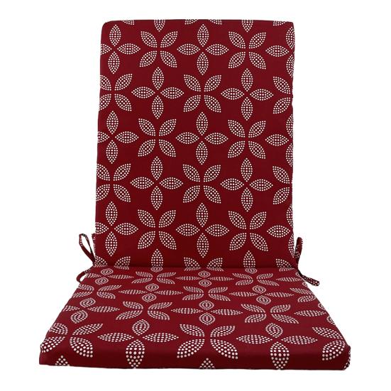

Rocking Chair Cushion 18 Inch x 19 Inch Floral Seat Cushion 45cm вино красного
