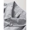 Trendy Spring & Fall Long Sleeves Heart Embroider Casual Stripes Shirt