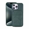 Business Luxury Strong Magnetic Cards Solt Phone Case for iPhone 17 Pro Max 16 Plus 15 14 13 12 Shockproof Slim Fit Stand Cover