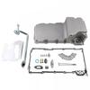 Cars Accessories LS Swap Aluminum Oil Pan Retrofit Kit Low Profile For LS1 LS2 LS3 4.8L 5.3L 6.0L