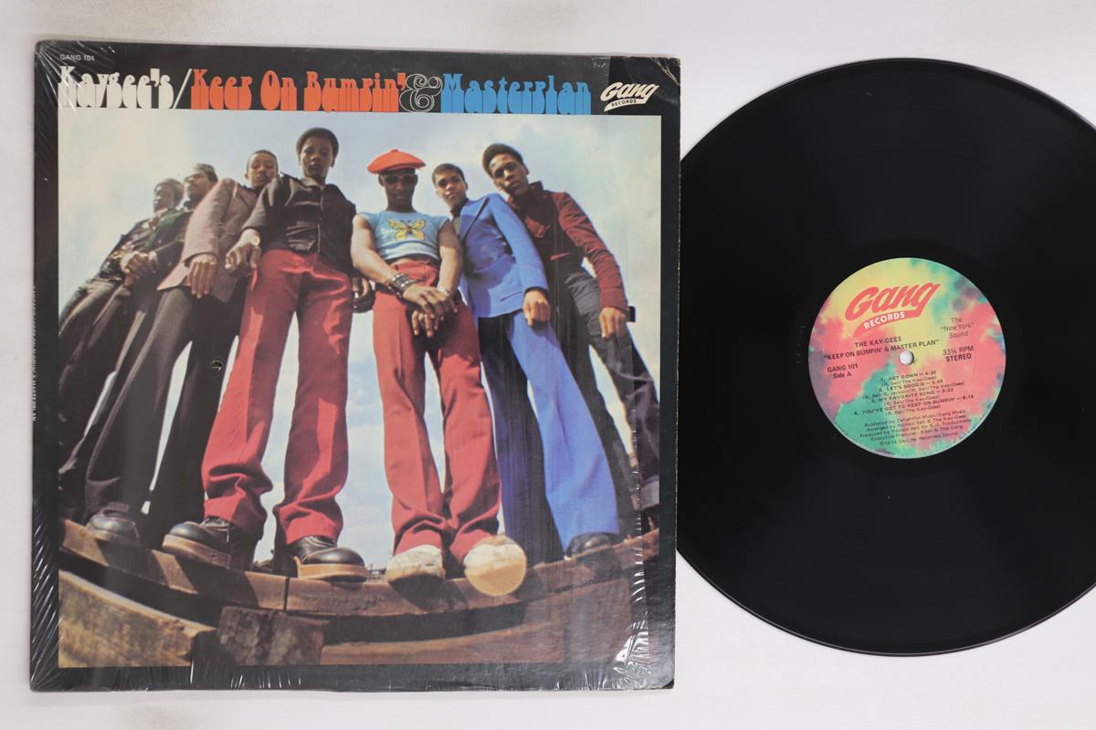 

LP Record KAY-GEES - Keep On Bumpin & Masterplan GANG101 Gang Records 1974 US Soul/Funk Used