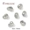 Lamps For Jewelry 18K Gold Plated End Caps For Jewelry Crimp Beads Cover Findings DIY Bracelets Accessories