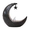 Mini Ramadan Månelys Ramadan Dekorasjon Myk Glød Batteridrevet Eid Ramadan Stearinlys Nattbordsdekor