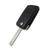 Flip Remote Key Fob Case Shell 3 Button Fit for Peugeot Expert Fiat Scudo Citroen Dispatch Toyota ProAce 2013 2014 2015 2016