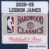 Mitchell Ness Basketball Jerseys Unisex Navy Blue Moderate Straight Fit MN-NBA-7226-08LJAME-CLECAV-ROY