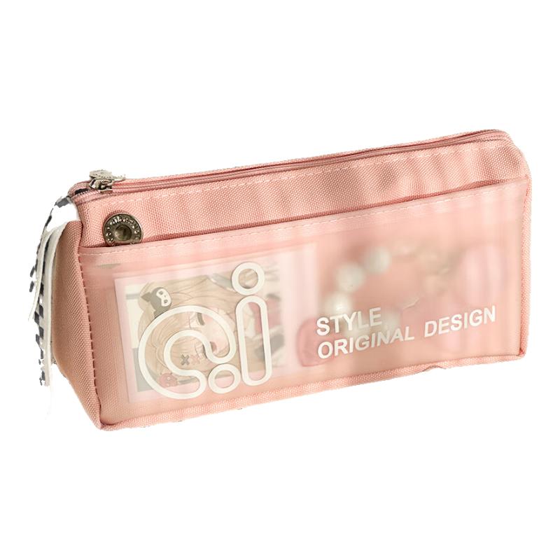 Class 3 Grade 2 Transparent Triangular Pencil Case