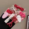 6Pcs/Set Polka Dot Duckbill Clips Colorful Side Bangs Forehead Clip  Hair Accessories