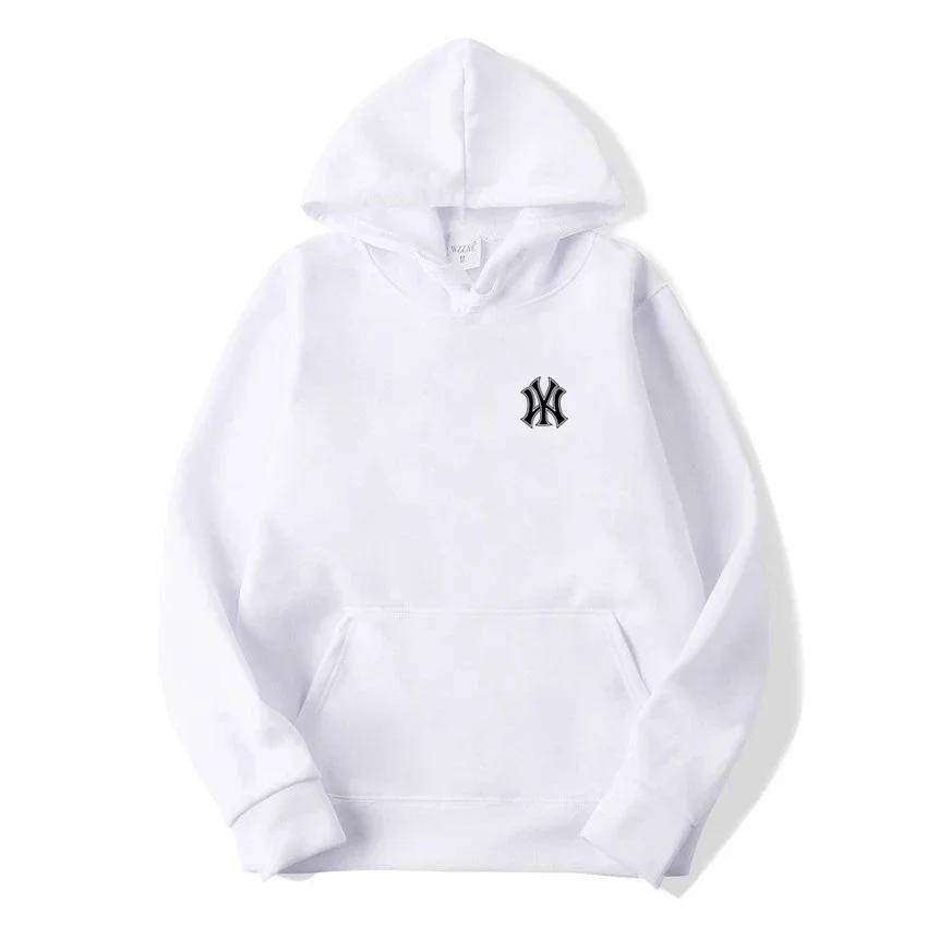 Men's casual and fashionable hoodies, sweatshirts, autumn and winter outdoor sweatshirts, popular font printed pullovers