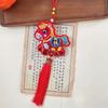 Chinese Red Chinese New Year Incense Packet Embroidered Zodiac Spring Festival Bell Pendant Festival Atmosphere with Tassel