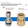 M14 X 1.5 Male Female Quick Connect Set Leak Proof Rust Resistant for DIY Home Garden Pressure Watering System Install