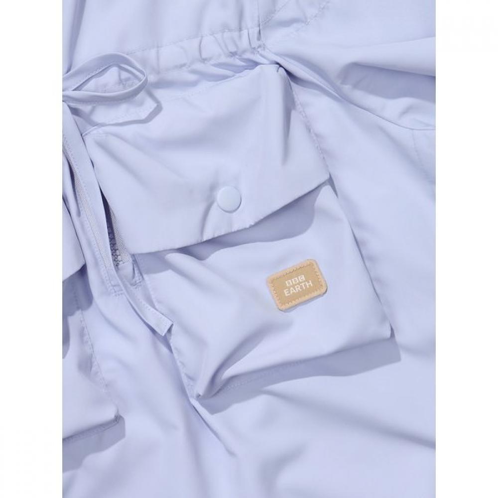 BBC EARTH Women Anorak  Cropped Short Sleeve Utility  Lilac 