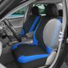 5 Seats Football Embroidery Car Seat Covers Polyester Fabric Honeycomb Seat Covers Universal Fit Most Car Suv Truck