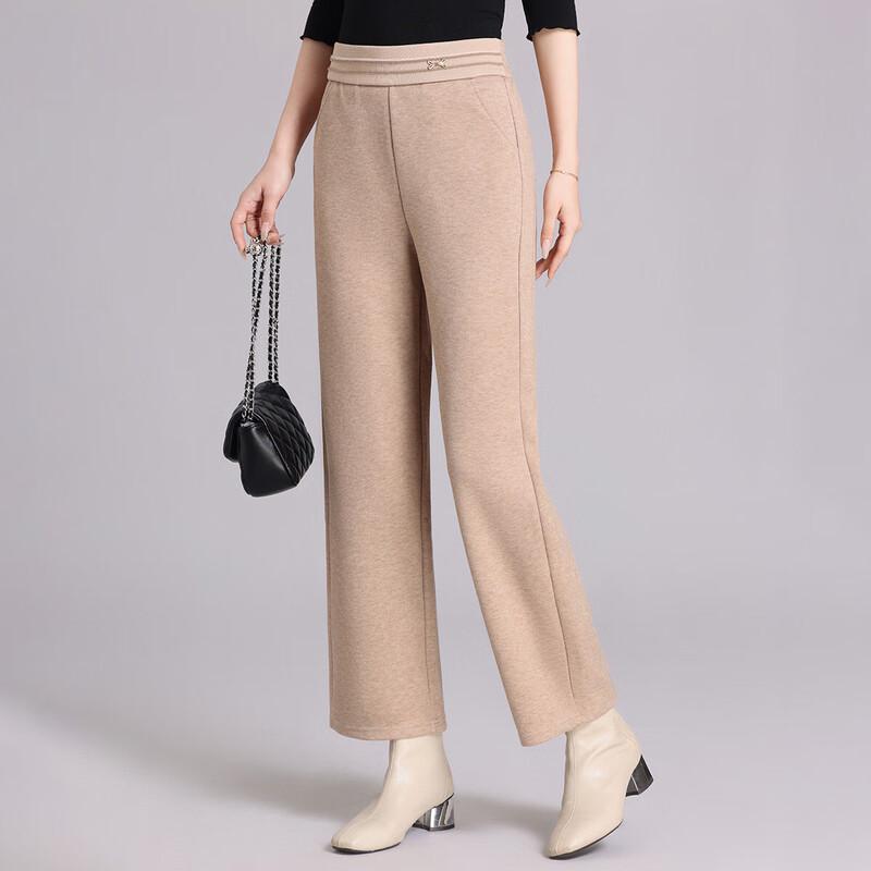 

Baolianduo Women s 2025 Spring/Fall Straight-Leg Casual Pants 4XL