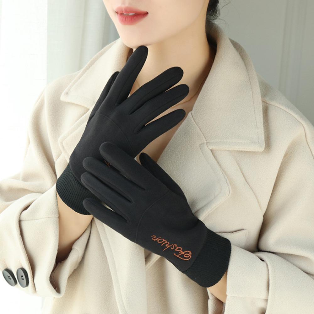 Touchable Screen Touch Screen Gloves Warm Driving Mittens New Winter Gloves  Women Men