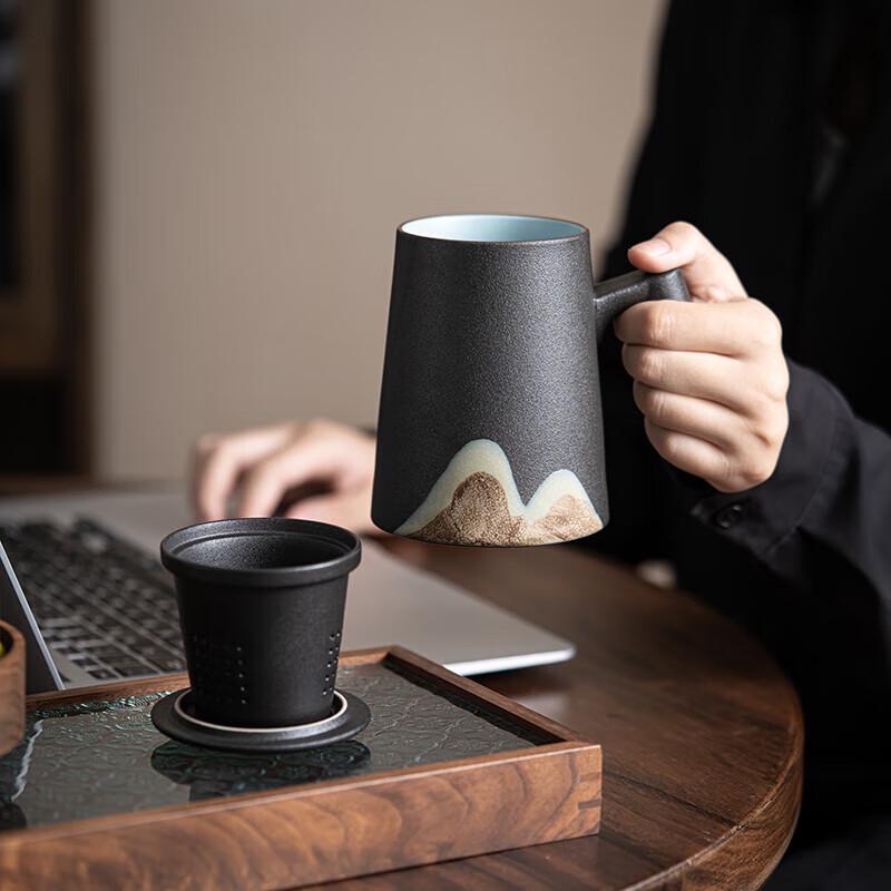 Chinese Style Ceramic Office Tea Mug