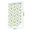 Crocodile wallpaper white, lime, light gray and green 50x1000
