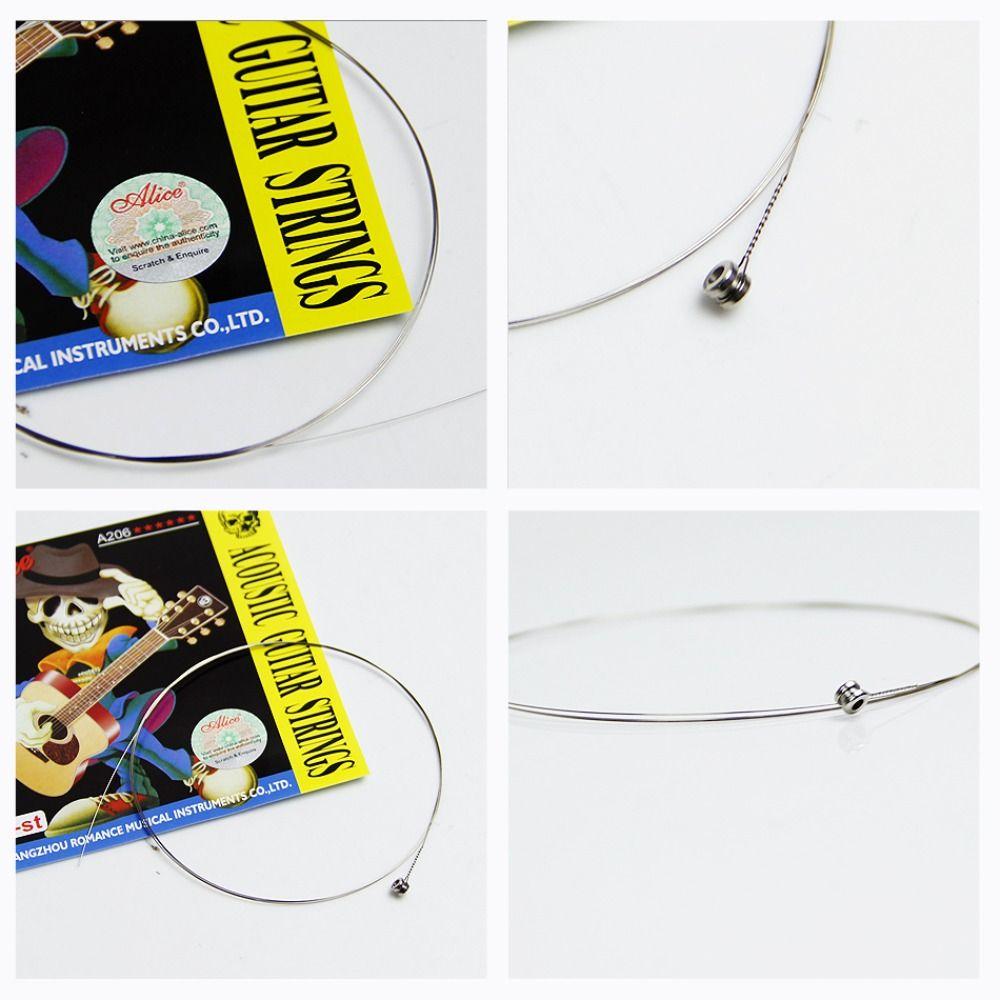 A206 Series Acoustic Guitar Strings 0.11inch Guitar 6 Strings Alice Guitar Strings  Guitarist