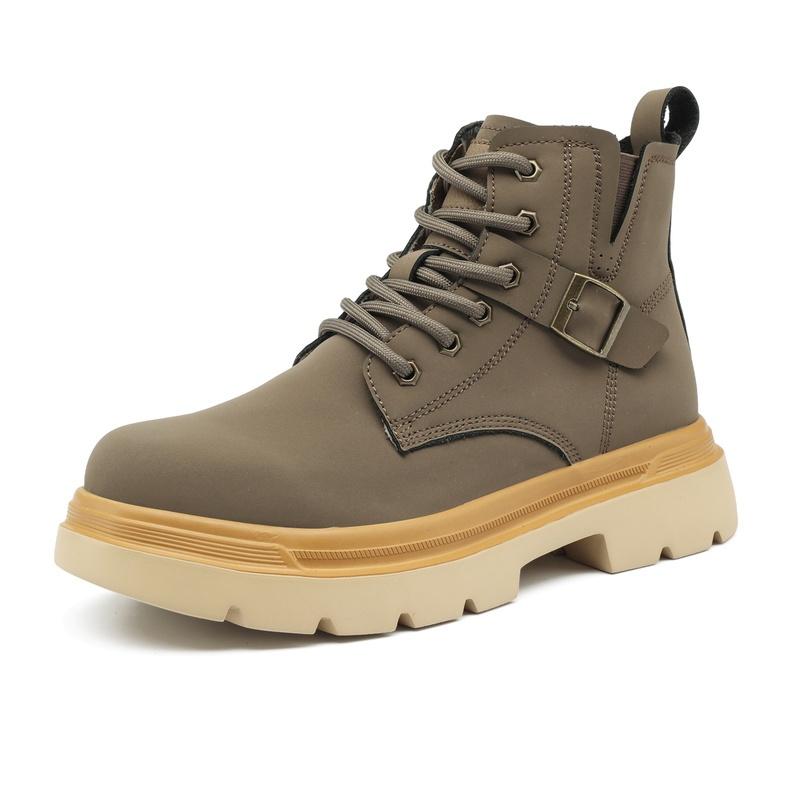 Unisex Martin Boots High Top Shoes Winter Walking and Commuting Casual Outdoor Travel Seasonal Everyday Footwear Sizes 39-44